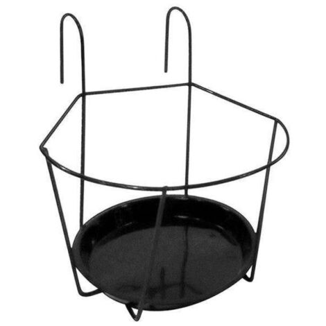 Balcony Pot Holder - Single flower pot holder - Small - 22cm Diameter - Pack of 3