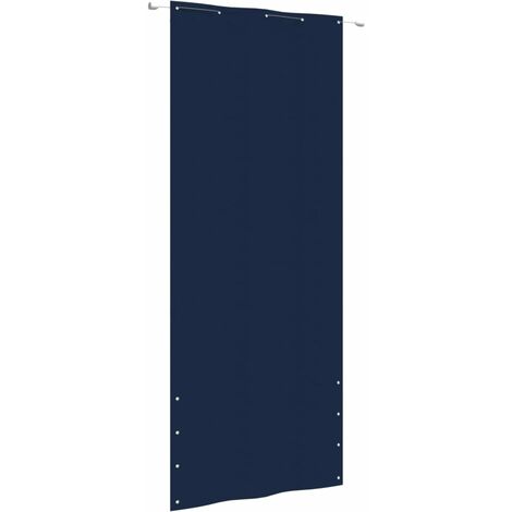 Balcony Screen 100x240 cm Oxford Blue Fabric