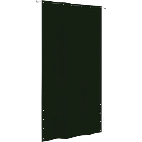 Balcony Screen Dark Green 140x240 cm Oxford Fabric vidaXL