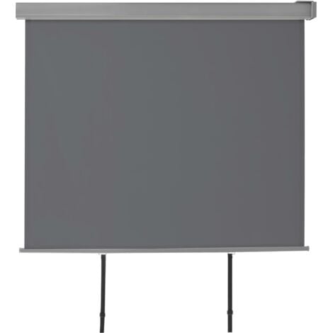 Balcony Side Awning Multi-functional 150x200 cm Grey
