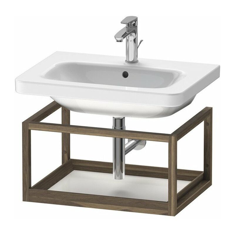 

Balda DURASTYLE 440x590x300mm blanco brillante / nogal macizo