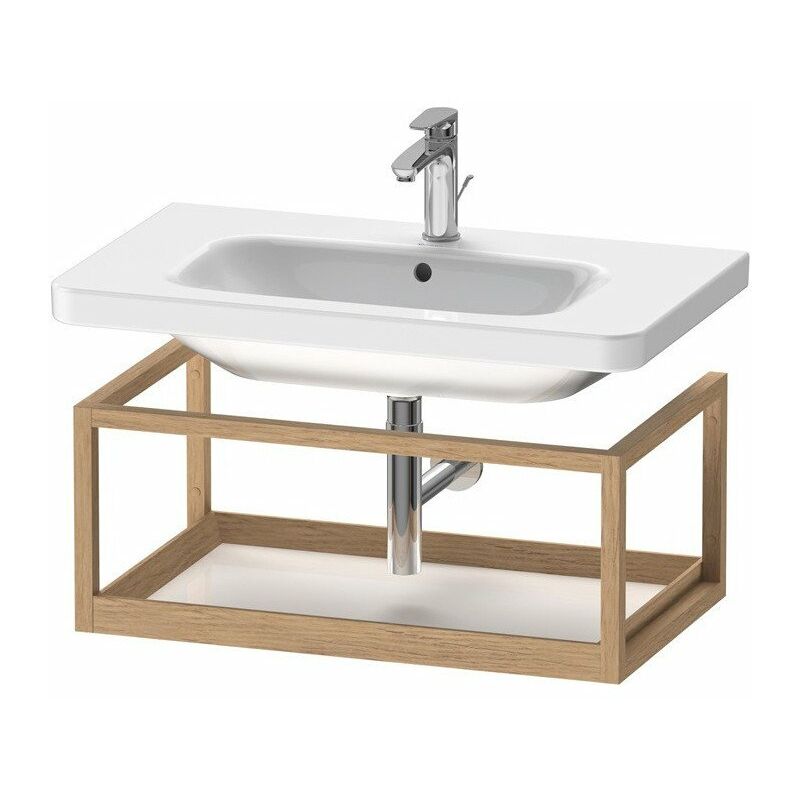 

Duravit - Balda DURASTYLE 440x740x300mm blanco brillo / roble