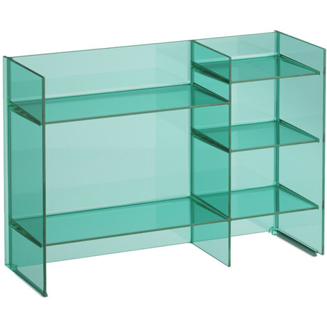 Balda KARTELL 750 x 265 x 530 mm verde esmeralda LAUFEN