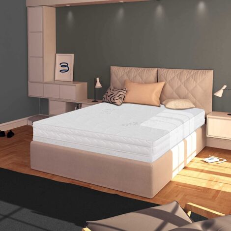 Baldiflex Matelas Easy Silver H 15 cm avec Revetement en Tissu Antibacterienne 85x200 cm