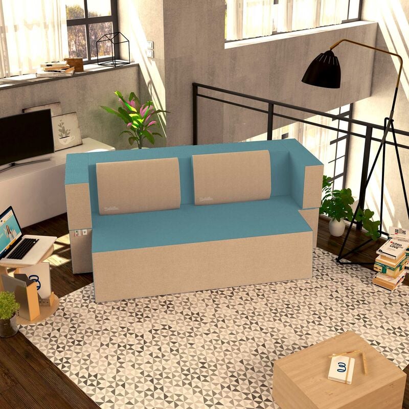 Baldiflex Praticho il Divano Morbido Convertibile