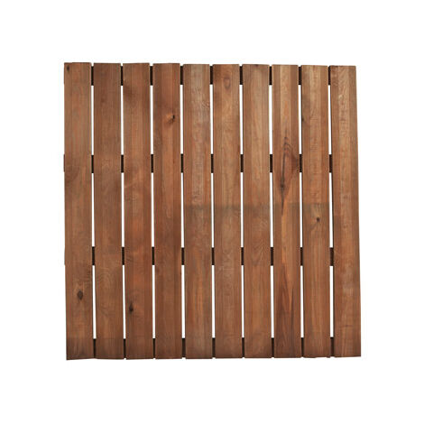 Baldosa Bolenia Ranurada 100x100cm Marron 514