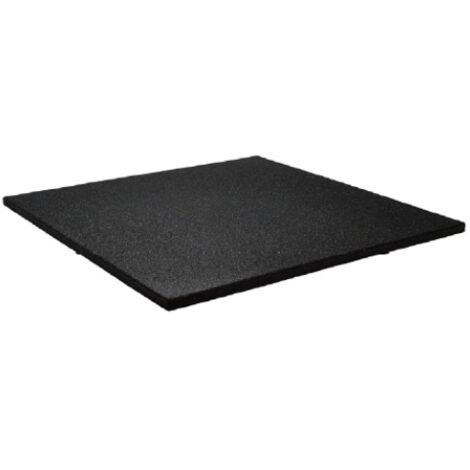 Baldosa deportiva 100 x 100 cm - 15mm - Negro