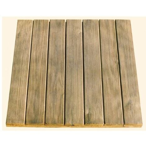 Baldosa Madera Recta 50x50x3,2 cm
