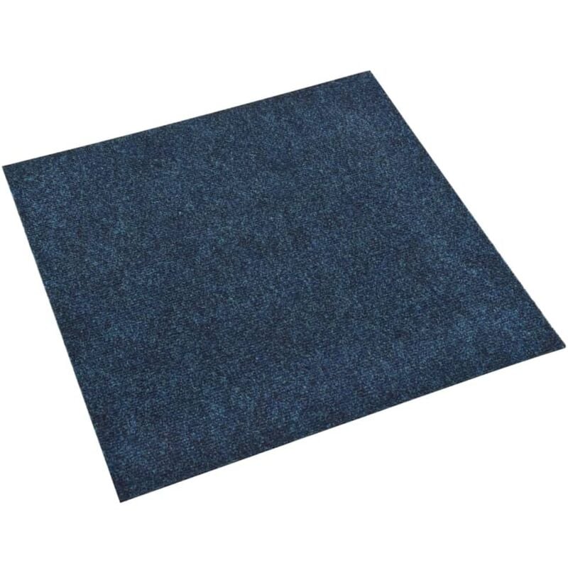 

Baldosas de moqueta de suelo 20 unidades 5 m² azul marino - Azul - Vidaxl