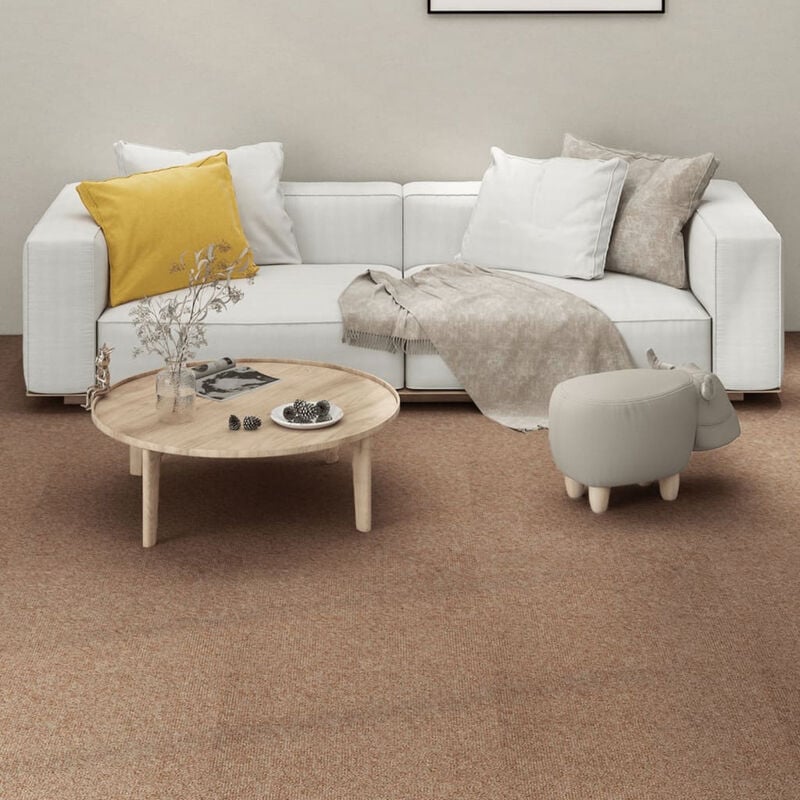

Baldosas de suelo de moqueta 16 uds 4 m2 25x100 cm beige