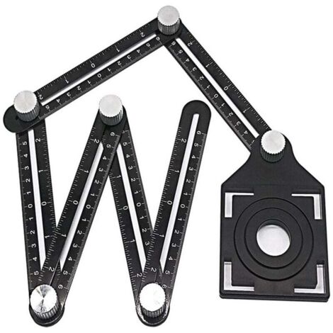 Baldosas para mampostería, baldosas para suelos, herramienta universal para perforar vidrio, adaptadores de cinco y seis agujeros