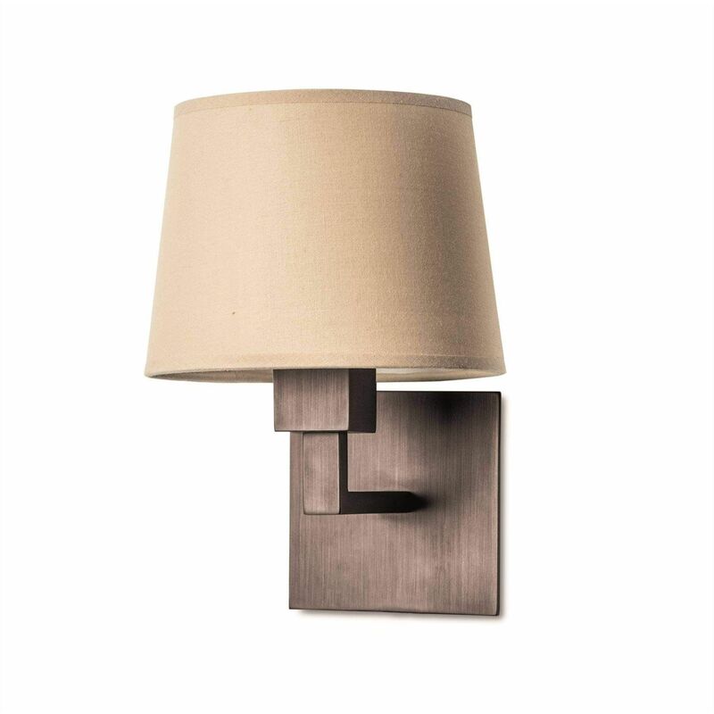 05-leds C4 - Bali wall lamp, bronze, without lampshade