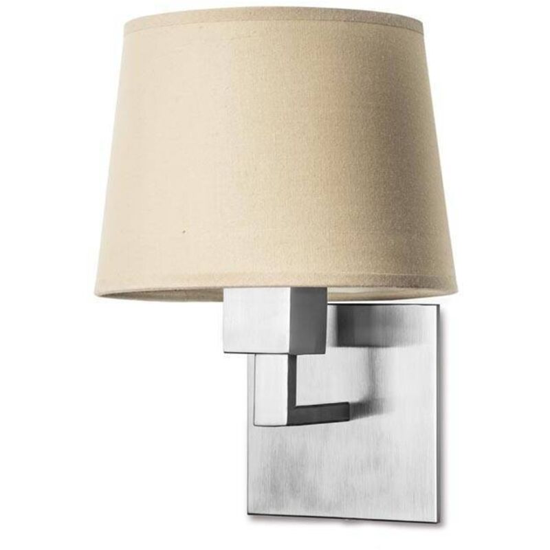 Leds-C4 Bali - 1 Licht Innenwandleuchte Satin Nickel, E27
