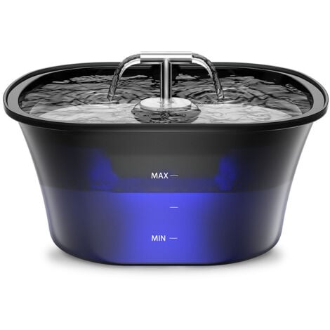 Balimo Fontana per gatti, fontana per gatti da 2,5 litri, fontana per gatti, fontana automatica per animali domestici