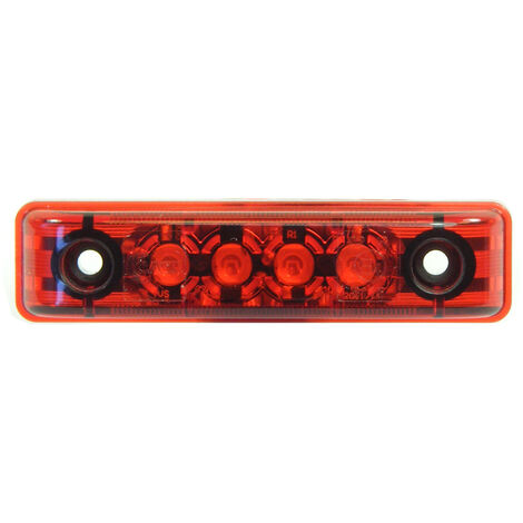Balise à LED clignotante à LED Rouge RS PRO, 10 → 110 V.