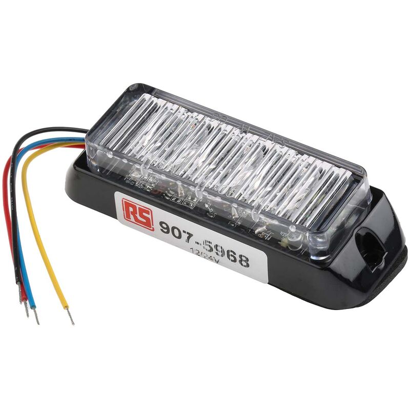 Module d'éclairage clignotante à led verte Rs Pro 12 v c.c. 24 v c.c. ( Prix pour 1 )