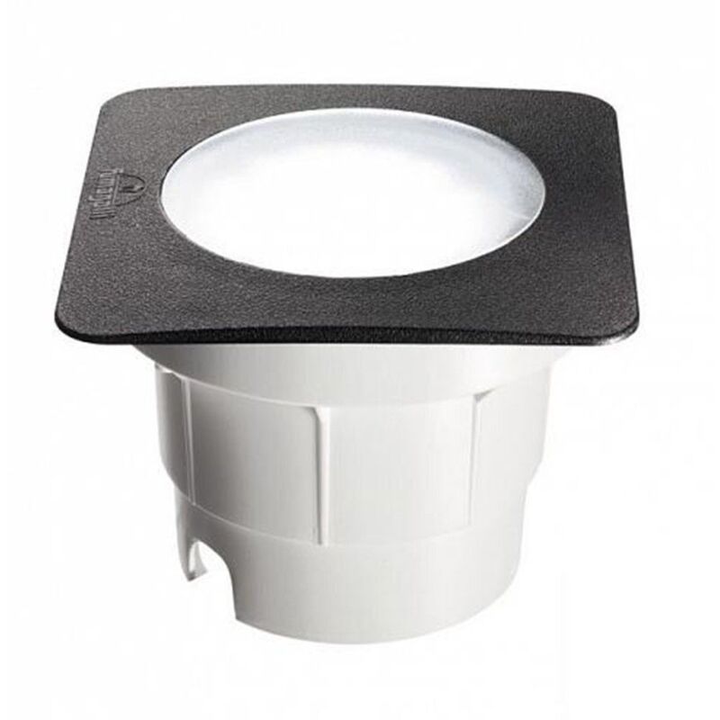 Balise encastrable au sol Fumagalli ceci 120 GX53 3W - Noir