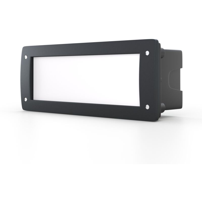 Fumagalli - Balise led encastrable leti 300 E27 6W - Noir
