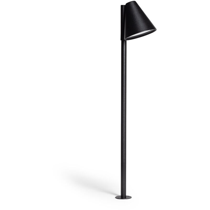 Balise Extérieur LED 6W sur Pied 60cm avec Piquet Drimlec Noir mat