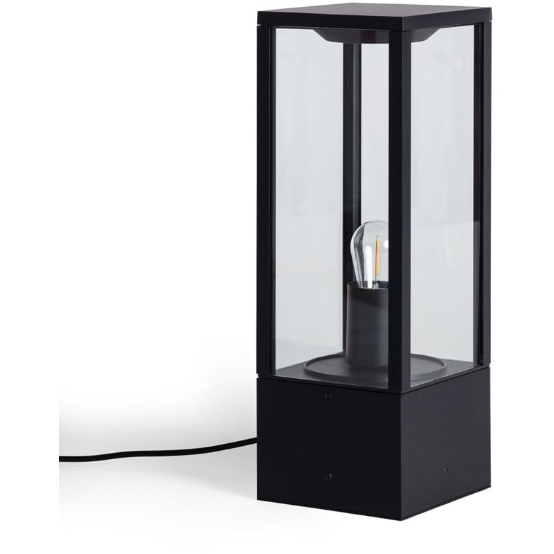 Efectoled - Balise Extérieure en Saillie sur Pied Bayal EasyFit 12V Argent