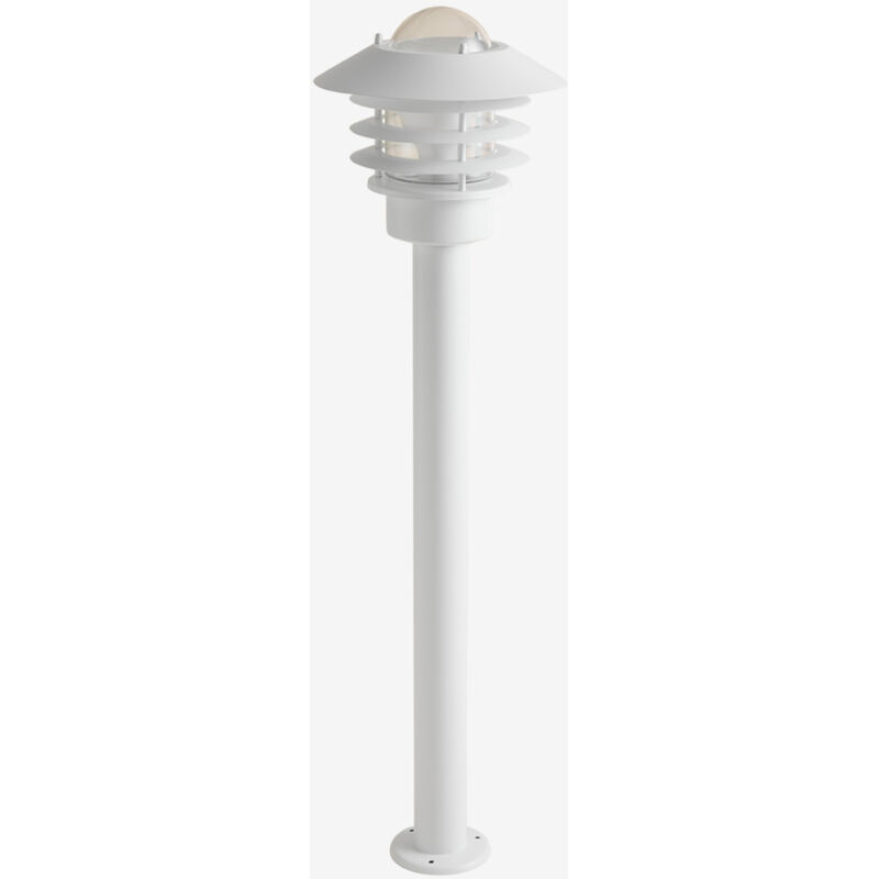 Balise extérieure Fovar en inox SKLUM Blanc