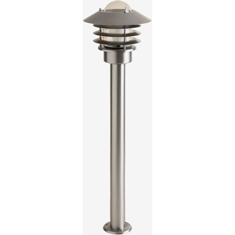 Sklum - Balise extérieure Fovar en inox Gris Chromé