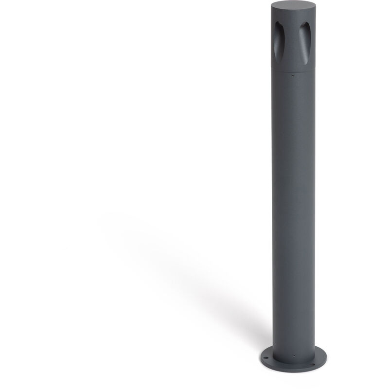 Balise Extérieure LED 5W 60cm sur Pied en Saillie Daryl Anthracite