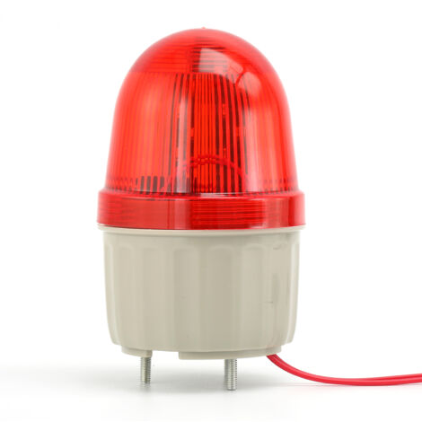 Balise industrielle d'avertissement, lumière stroboscopique rouge à LED, haute luminosité, économe en énergie, résistante aux chocs