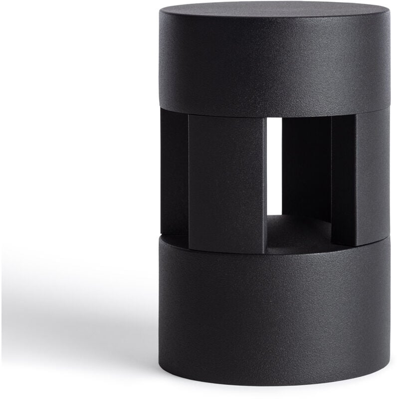 Efectoled - Balise led Extérieure 7W Aluminium 14cm Mokka Noir