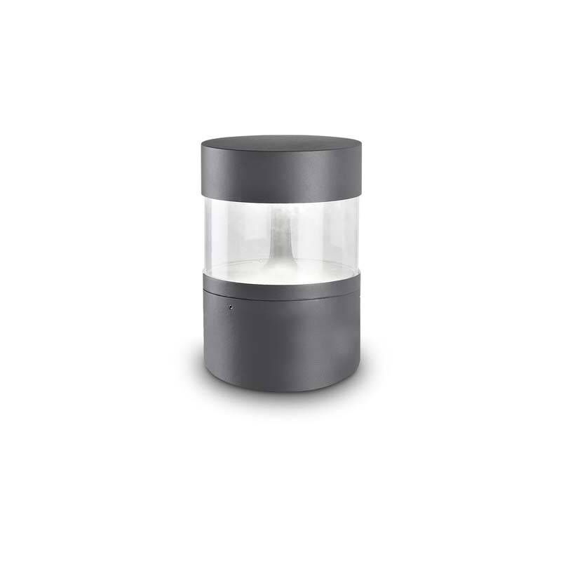 Leds-C4 Newton - Piédestal d'extérieur à led Gris Urbain IP65