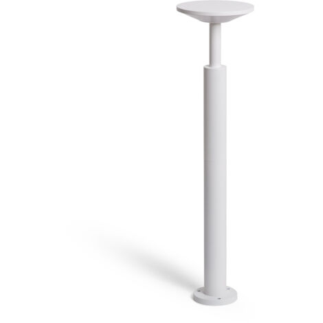 Balise sur Pied Extérieure LED 18W Aluminium Lhasa 3000K M Blanc Blanc chaud