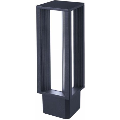 Baliza AURA IP65 LED SMD 23W 3680lm(1720lm) CRI80 4000K 120º 400mm Negro