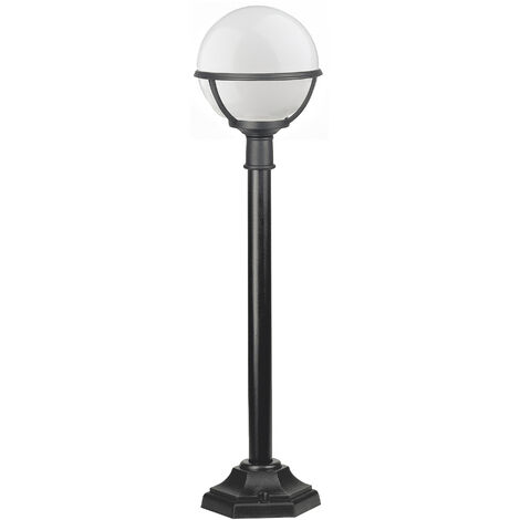 Baliza clásica CLIC-CLAC GLOBO IP43 E27 42W 1060mm Negro