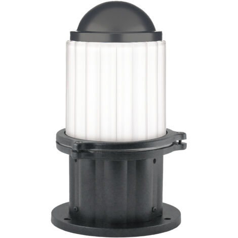 Baliza COK IP55 E27 70W 320mm Negro