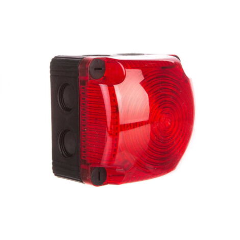 Baliza de advertencia LED roja 24V DC fija IP66 85310055