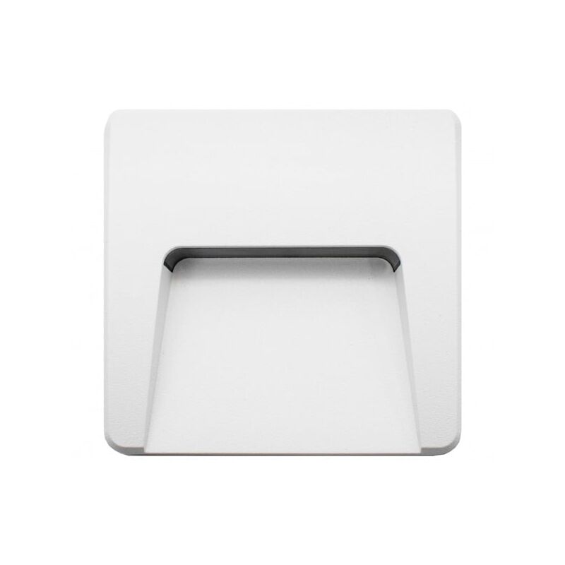 

Baliza de Superficie Led Cuadrado Project Blanco 3W IP65 Blanco Cálido 3000K | IluminaShop