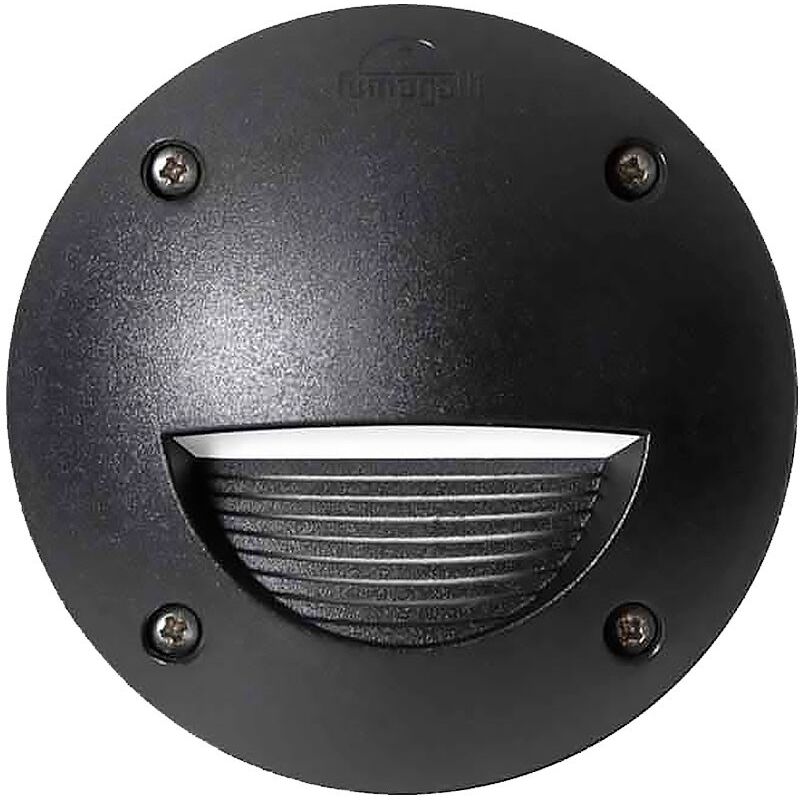 

Baliza empotrable LED LETI 100 GX53 3W | Negro - Fumagalli