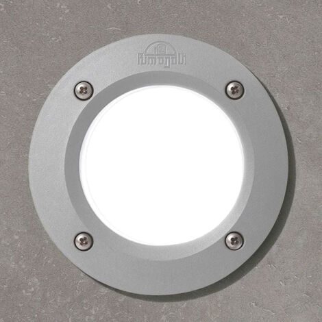 Baliza Empotrable LED FUMAGALLI "LETI 100 ROUND" GX53 - 3W - - Gris