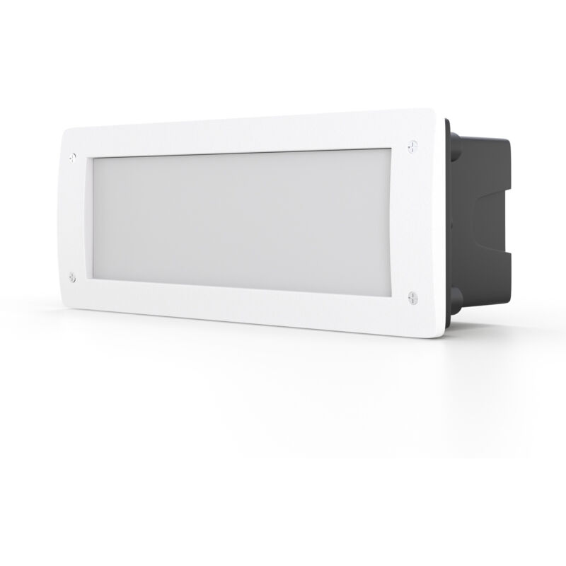 Baliza Empotrable led Fumagalli leti 300 E27 6W - Blanco