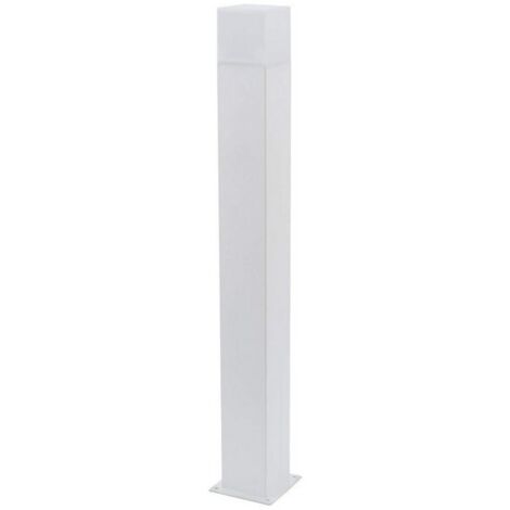 Baliza Exterior Superficie Pie 74cm Augusta Blanca Blanco