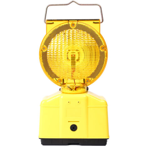 Baliza intermitente de carretera LED recargable con panel solar SOLAR BLINK ROAD STACK