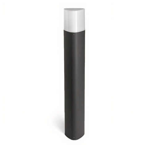 Baliza Ip44 Mandela 800Mm E27 23W Gris Urbano 1500Lm