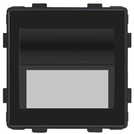 Baliza Led 1W KOOB, negro, Blanco cálido