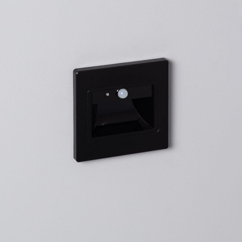 

Baliza LED con Sensor PIR Acabado Negro Blanco Cálido 3000K - Blanco Cálido 3000K