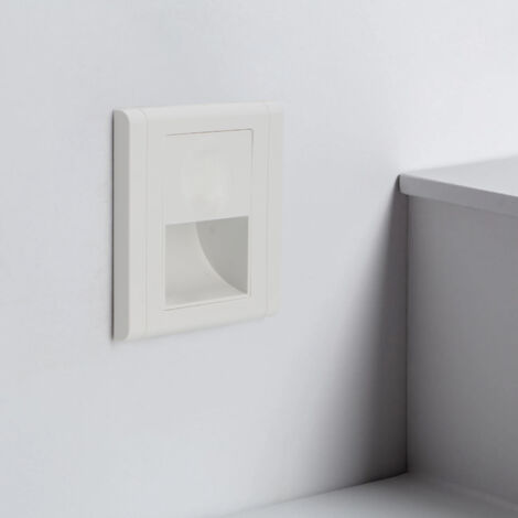 Baliza LED Empotable Nomis Carré 1,2W 4500K - Ledme - LM9003