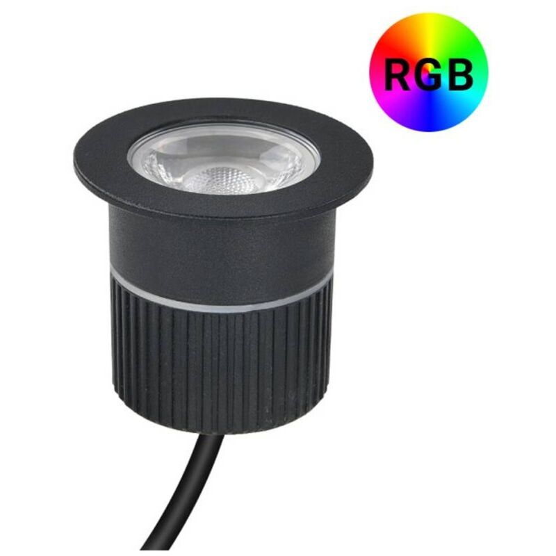 

Baliza LED empotrable 9W RGB 12V-DC IP67