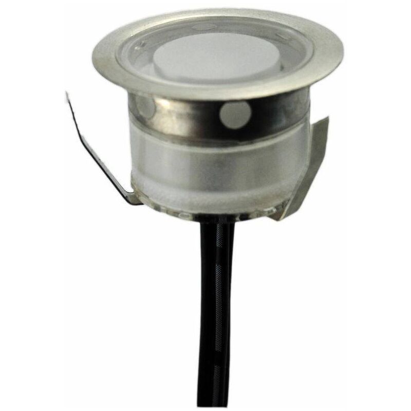 

Baliza LED empotrable suelo IP67 12V-DC 0.6W | Blanco Cálido