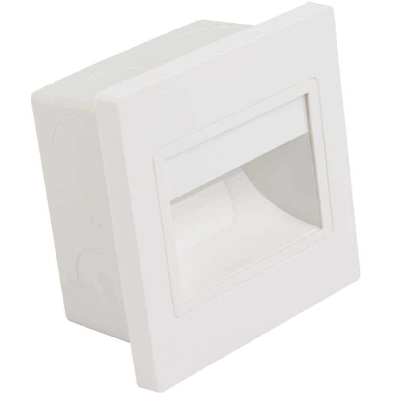 

Baliza LED Randy Acabado Blanco 1.5W Blanco Cálido 3000K . - Blanco Cálido 3000K