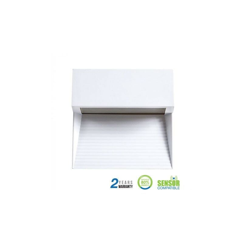 

Baliza Led Step Light Elegant Cuadrado 3W 90° IP65 Blanco Temperatura de color - 4000K Blanco natural