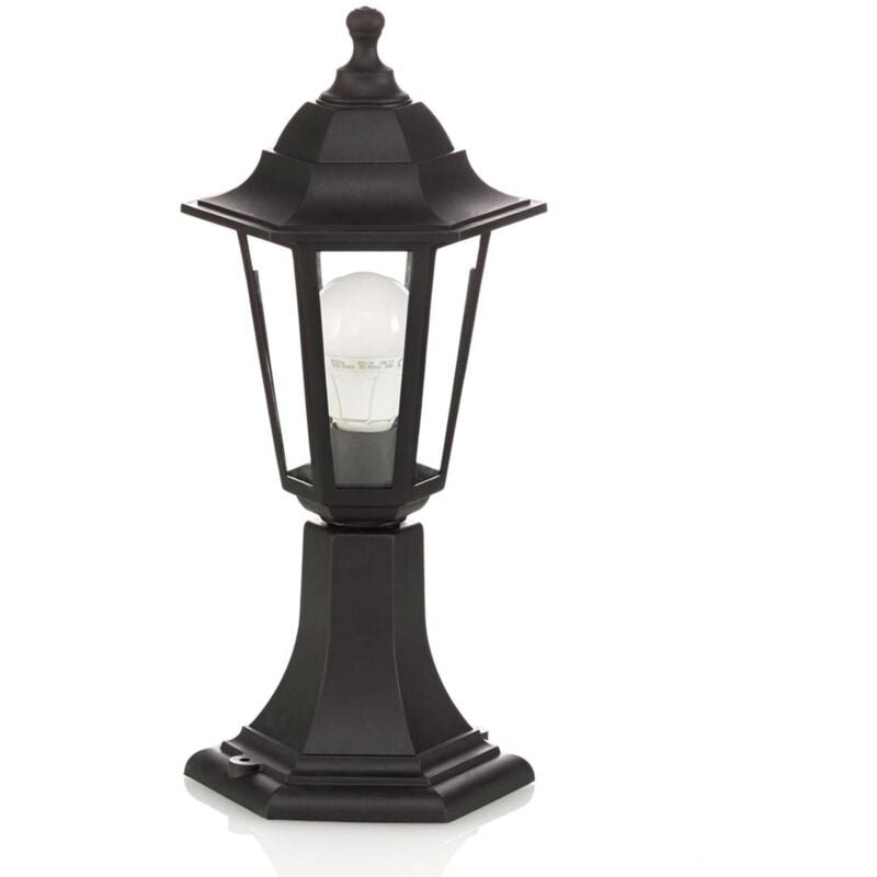

Baliza Nane en forma de farol, negro